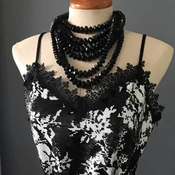 Gorgeous BNWT MICHEAL KORS  sequin dress size Large - Picture 8 of 15